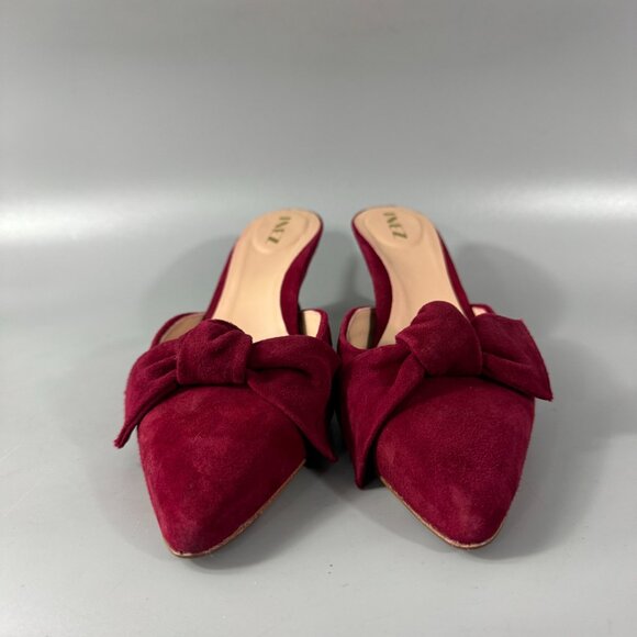 New Inez Vivi Pinot Suede in Red, Size 8 1/2 - Picture 4 of 16